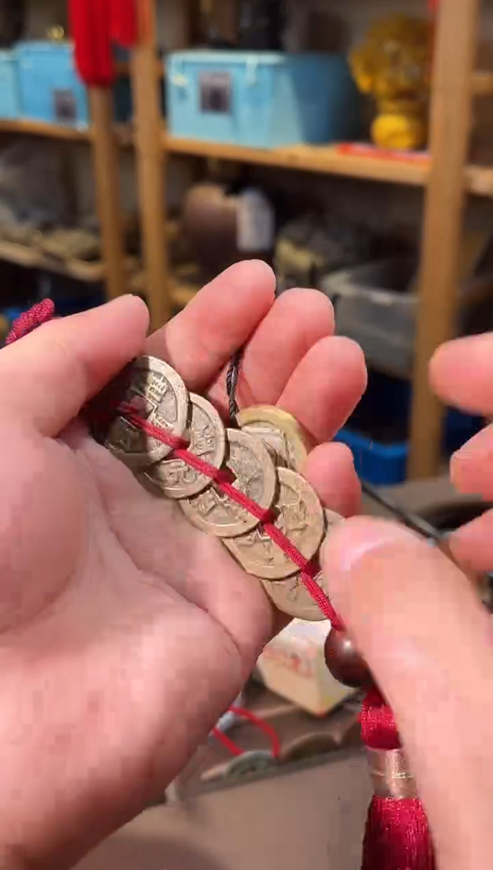 铜宋五帝 中国结 挂饰