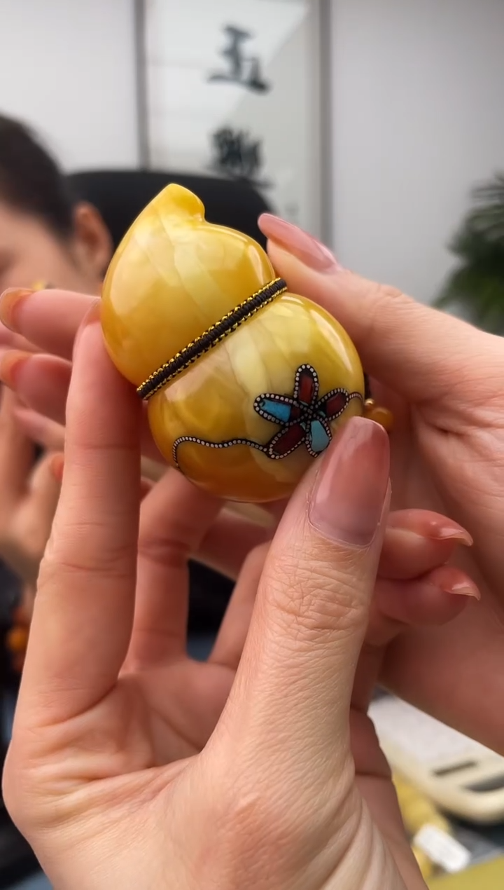 【闪购商品】蜜蜡珠宝奇石未镶嵌假一罚十，配绳045