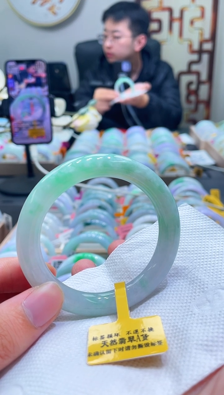 未镶嵌手镯翡翠019-54
