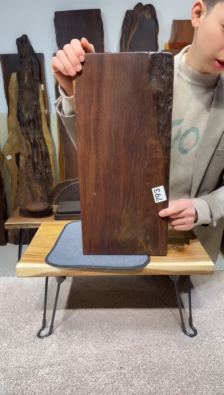 【闪购商品】风车木（黑檀木）尺寸50*23*2.3编号793