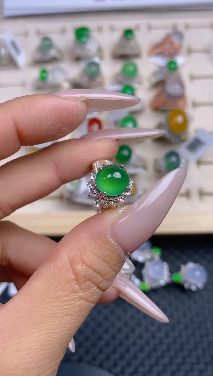 【闪购商品】定制翡翠未镶嵌天然A货翡翠109