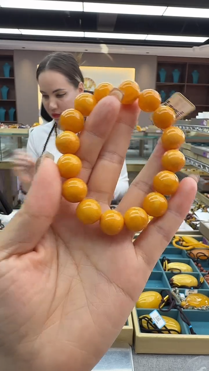 手链琥珀未镶嵌216秒拍号 假一罚三 