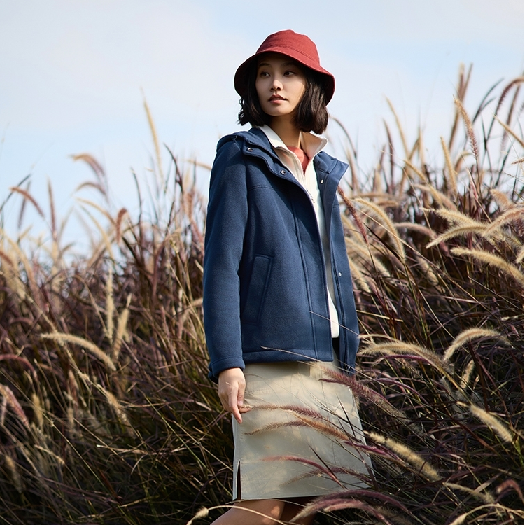 【爆款限时优惠】AIGLE艾高女POLARTEC保暖全拉链抓绒衣BI41