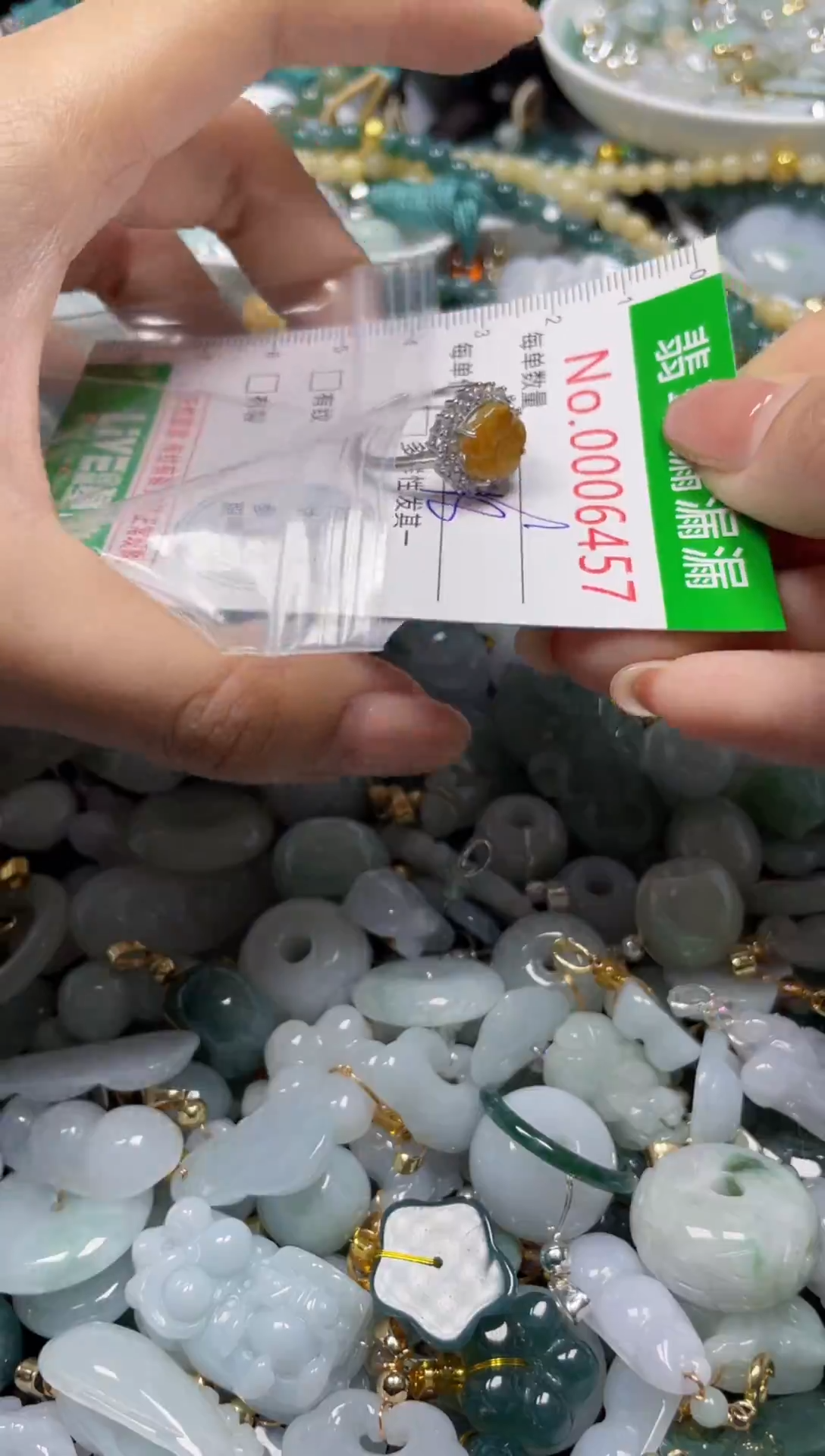 颈饰未镶嵌翡翠6457