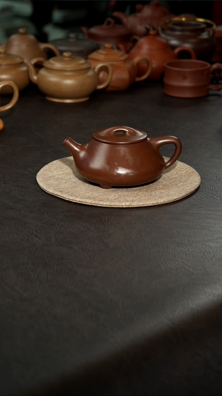 茶壶紫砂01紫泥景舟石瓢200cc