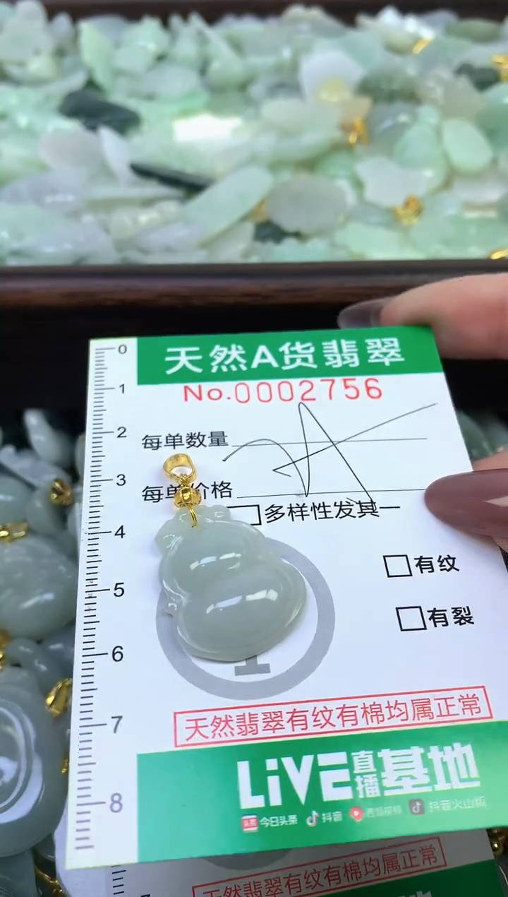 颈饰未镶嵌翡翠纯天然缅甸A货翡翠