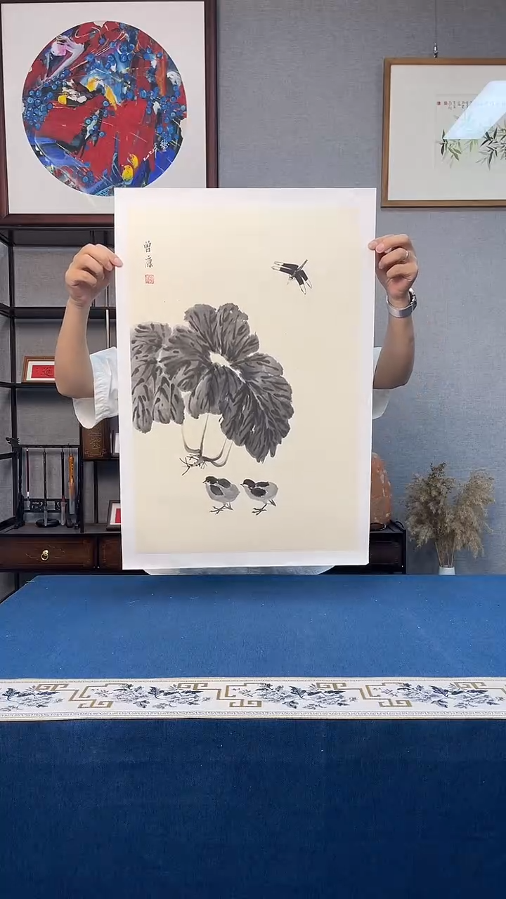 国画83号曾康老师花鸟画作品