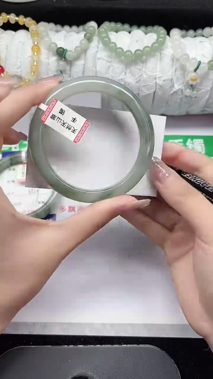 未镶嵌手镯石英质玉229-58/59