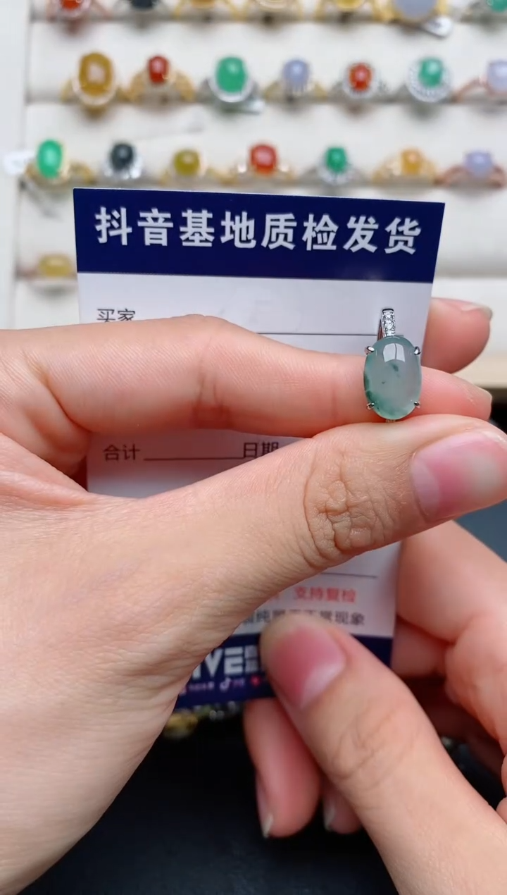 【闪购商品】翡翠戒指银S925镶嵌.....