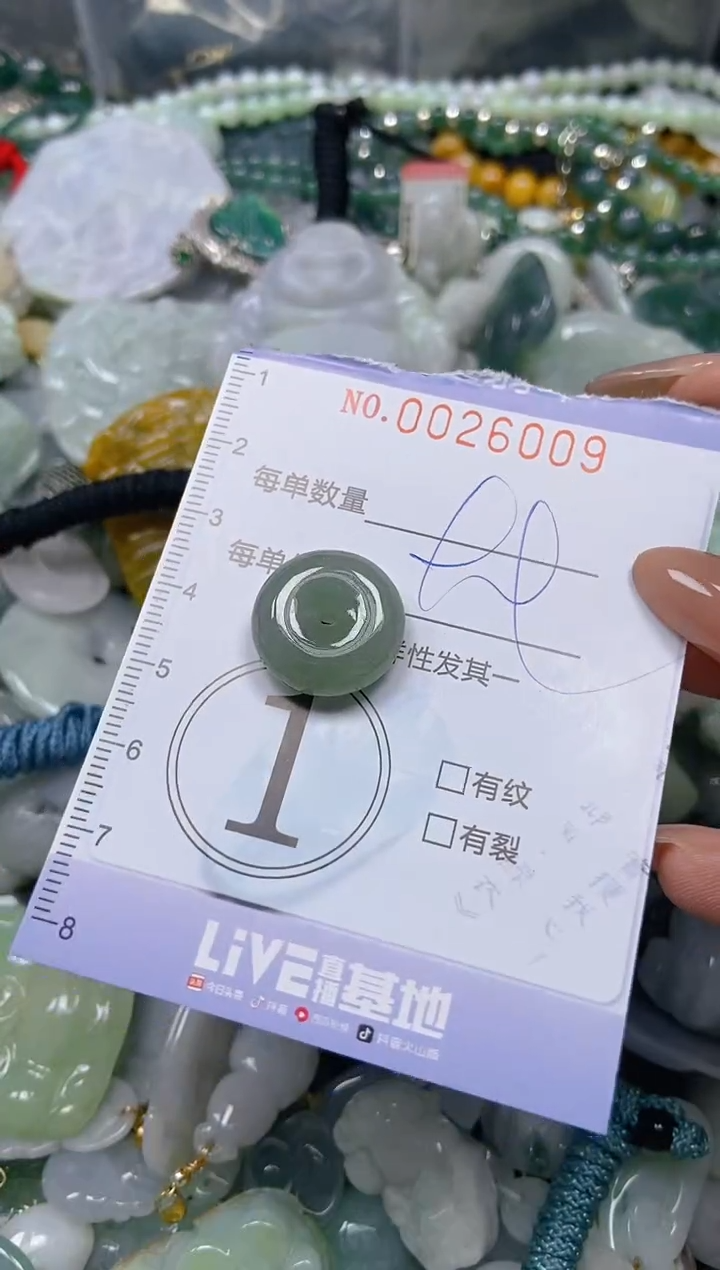 【闪购商品】翡翠颈饰未镶嵌闪购0026009