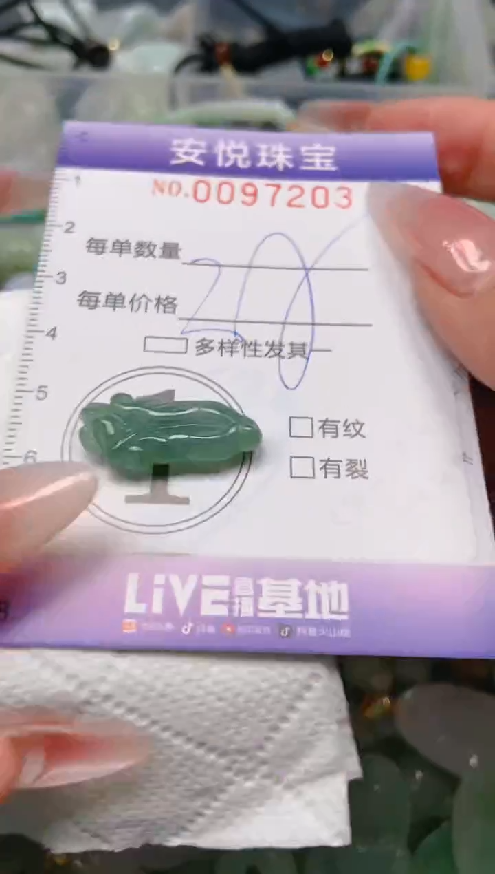 【闪购商品】翡翠颈饰未镶嵌闪购0097203