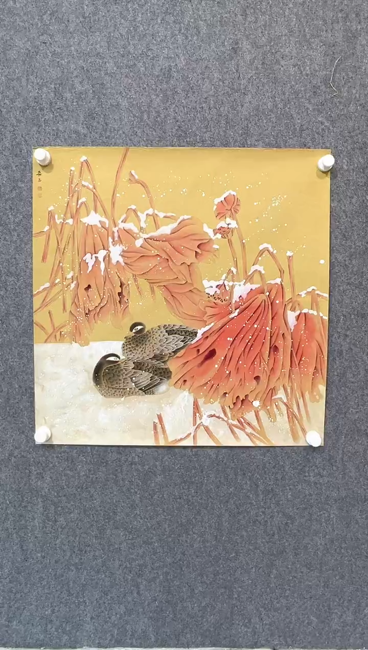 【闪购商品】绘画高喜占-4平尺-国画