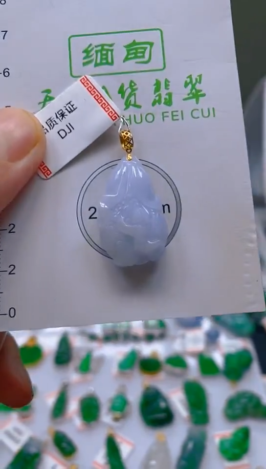 【闪购商品】翡翠颈饰18K金镶嵌新号开播，全场乱卖