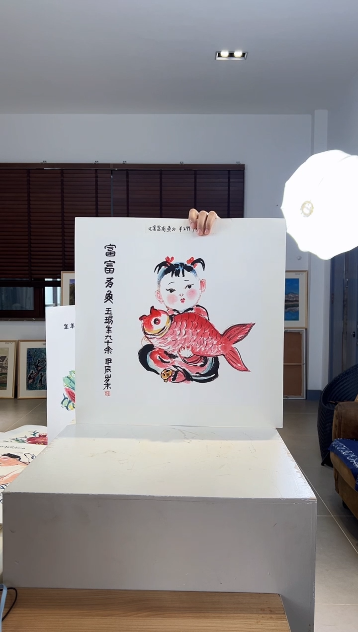 【闪购商品】版画限量亲签盖章版画S