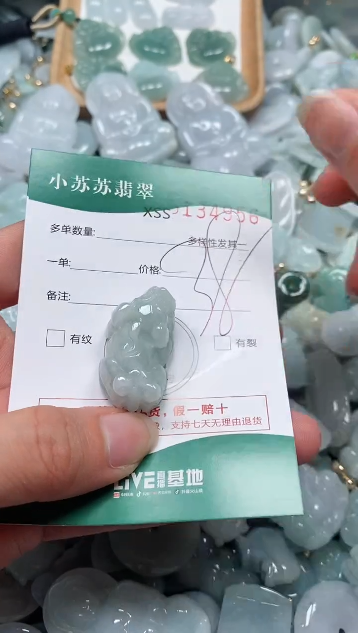 【闪购商品】翡翠颈饰未镶嵌闪购商品0134956