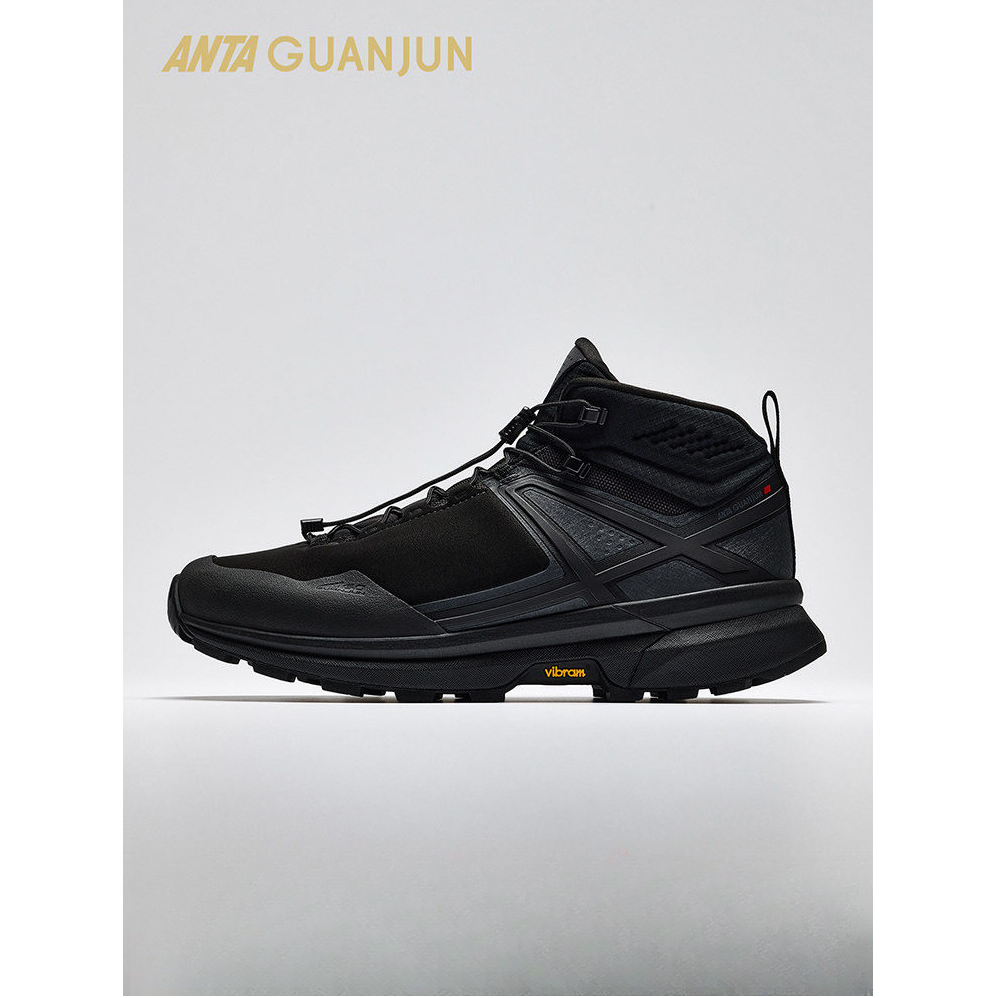 安踏冠军开山3冬户外增高加绒保暖轻便棉鞋男款冬季112546677A