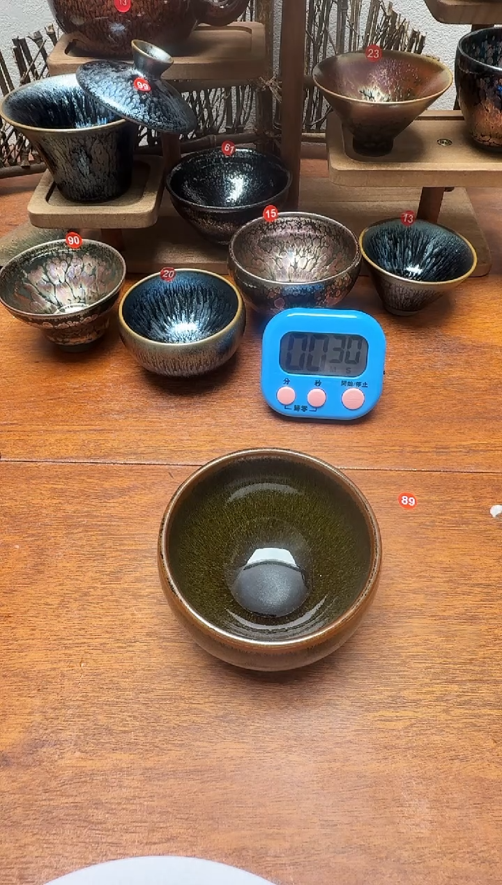 茶盏忧****吻89号建盏工匠茶器