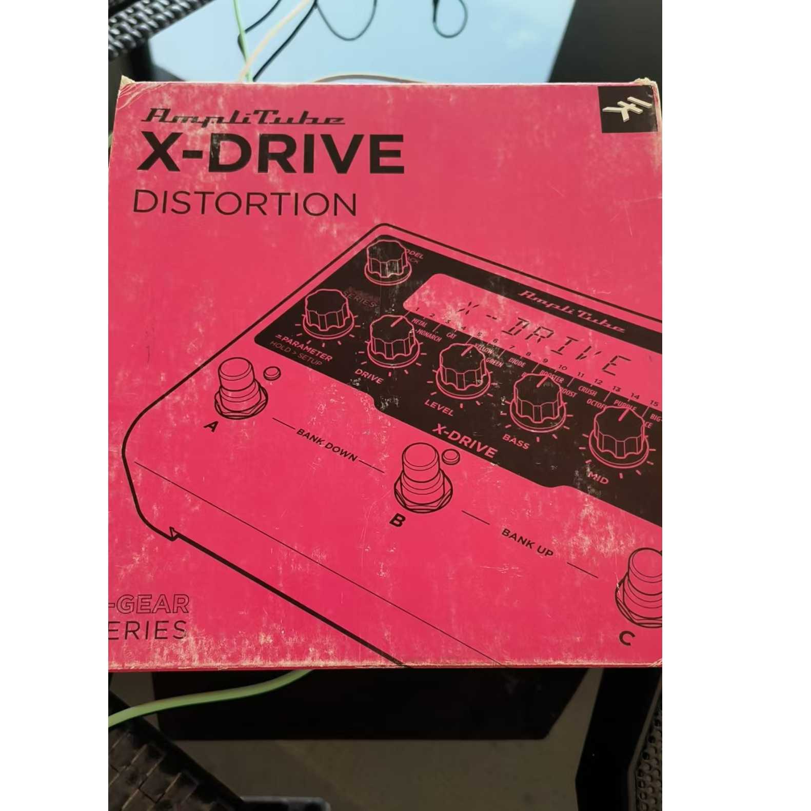 【样品特价】IK MULTIMEDIA AMPLITUBE  X-DRIVE  失真效果器