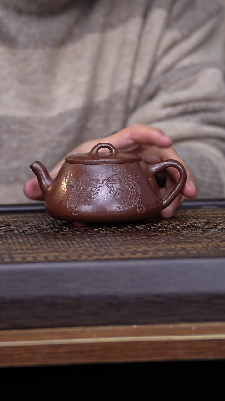 【闪购商品】紫砂茶壶原矿全手工紫砂壶53745