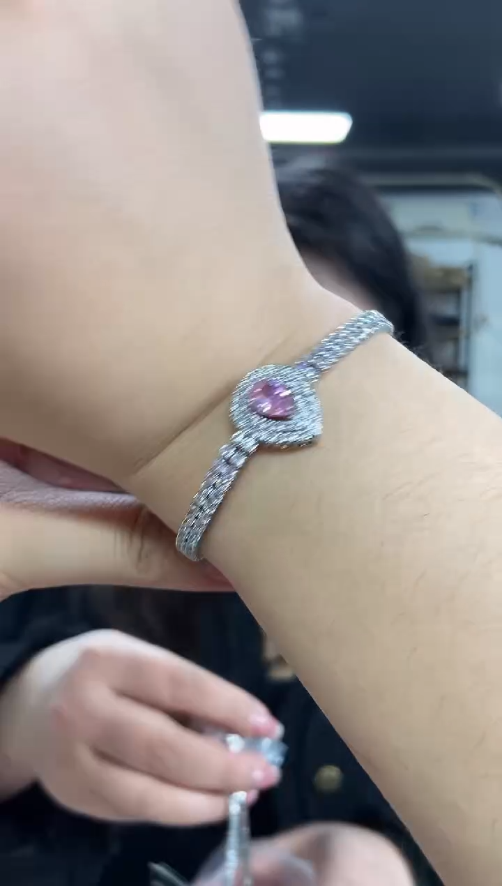 【闪购商品】托帕石手串未镶嵌多样性发其一颜色微差