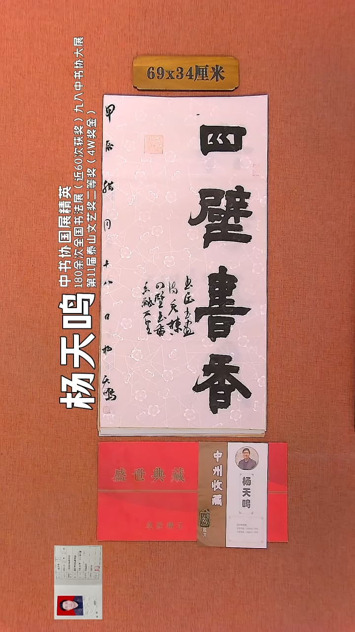 【闪购商品】书法85        杨天鸣书法作品