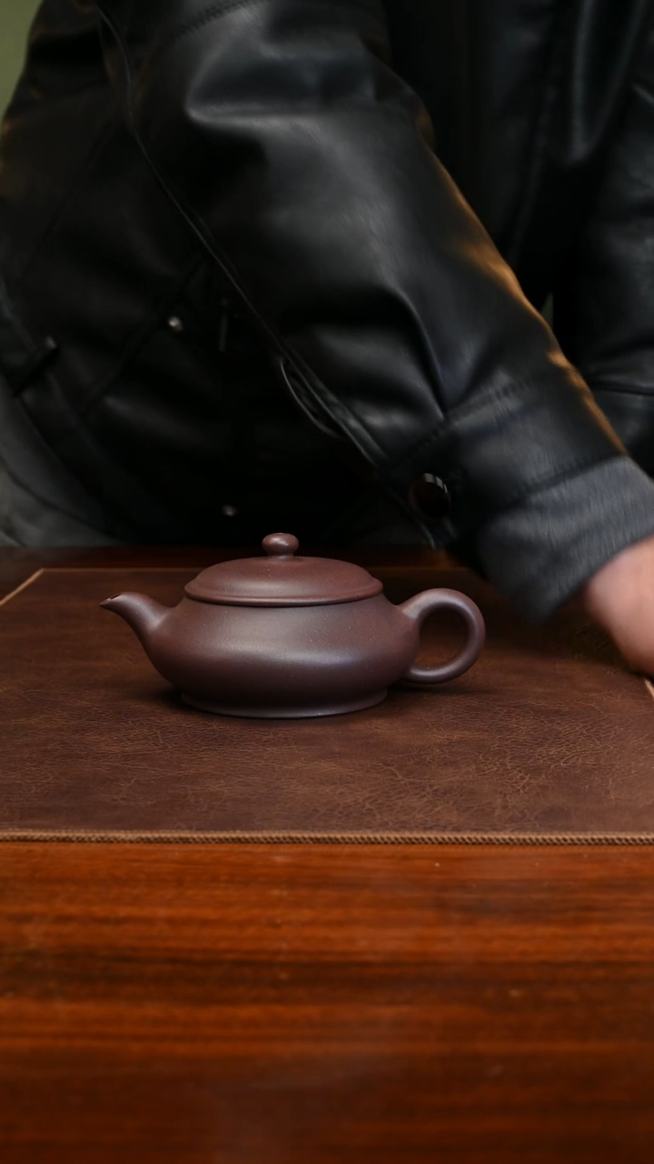 【闪购商品】紫砂茶壶底槽青明炉190cc