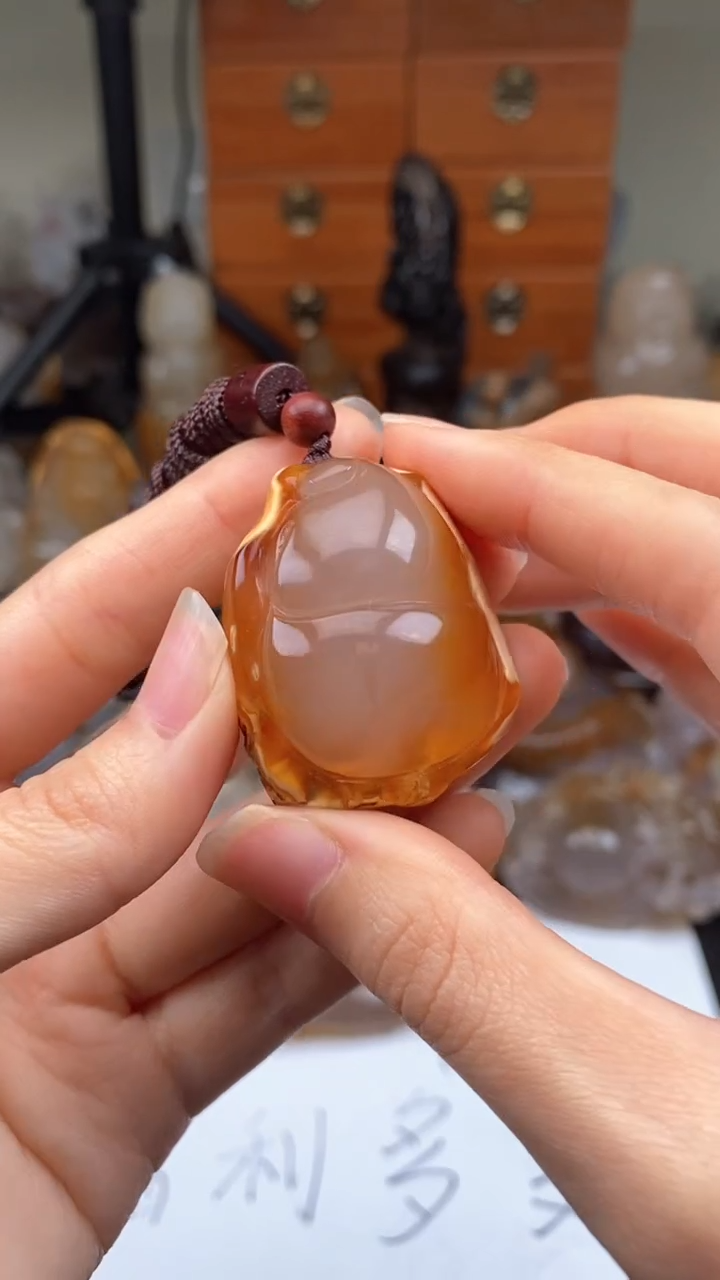 【闪购商品】玛瑙/玉髓颈饰未镶嵌AA