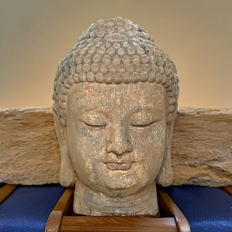 木雕摆件摆件  皮壳沧桑完整