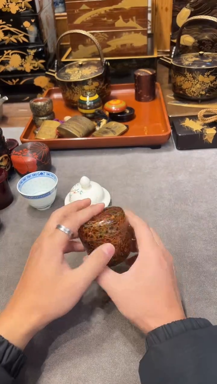 茶枣 大漆漆器大漆漆器