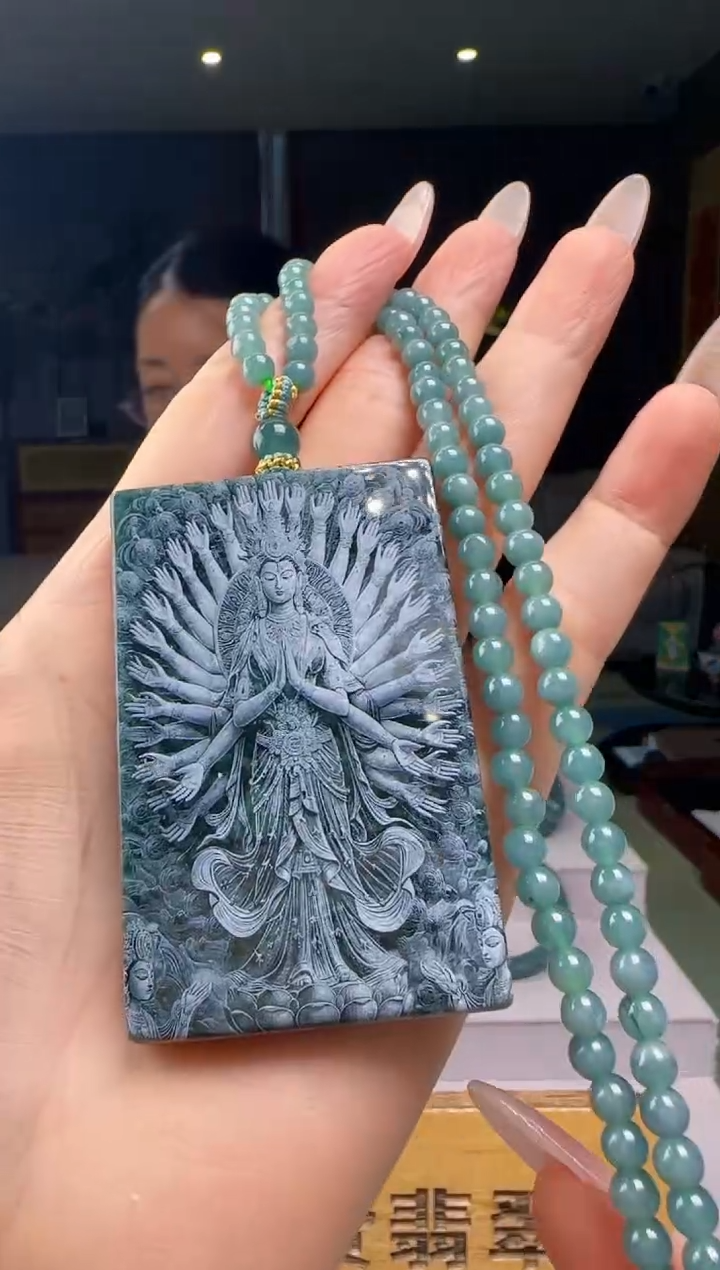 翡翠未镶嵌吊坠(赠链)多样性发其一YJ@@WS1WX38708