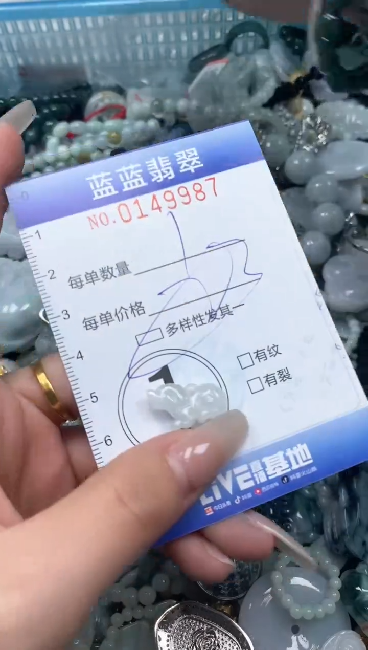 【闪购商品】翡翠颈饰未镶嵌闪购0149987多样性发其一