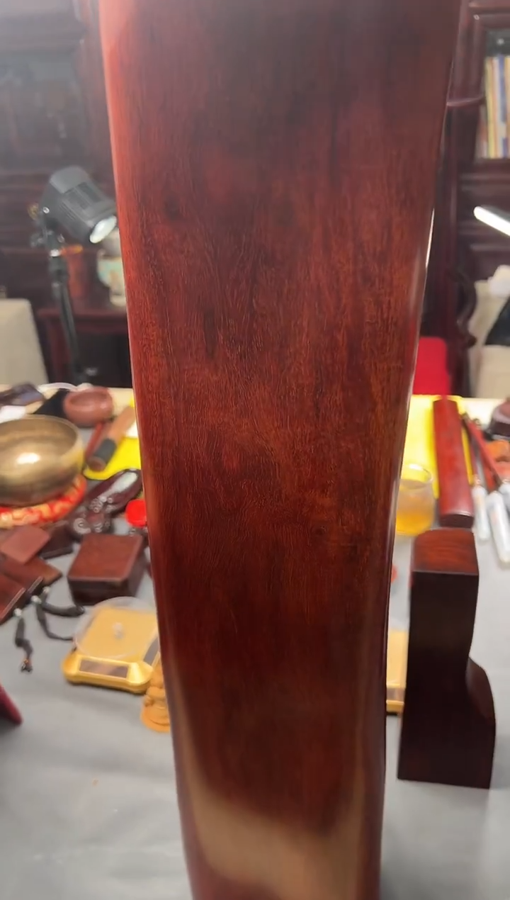 紫檀木类端景台印度小叶紫檀横材