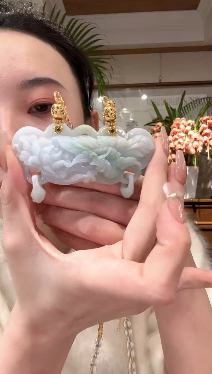 【闪购商品】翡翠颈饰未镶嵌国风