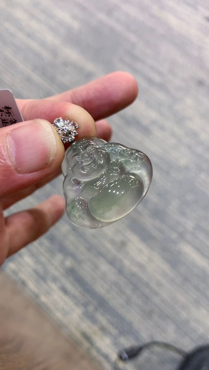 颈饰未镶嵌翡翠天然A货翡翠