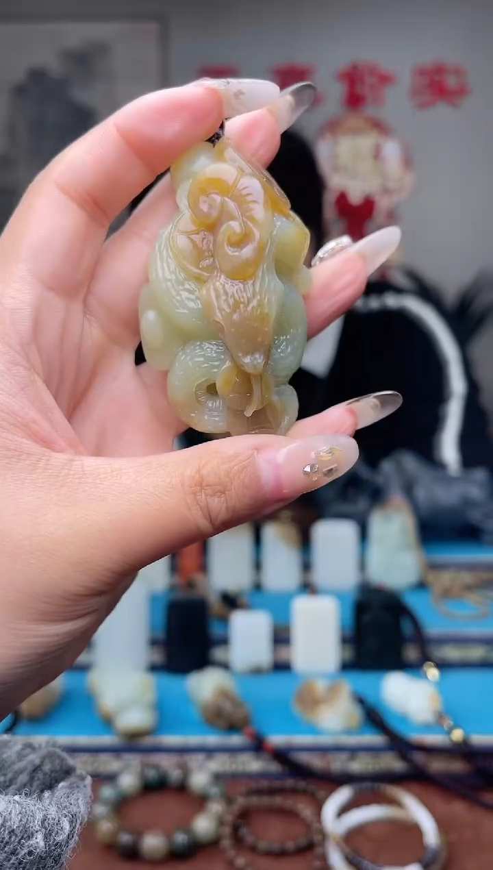 【闪购商品】和田玉挂件未镶嵌1