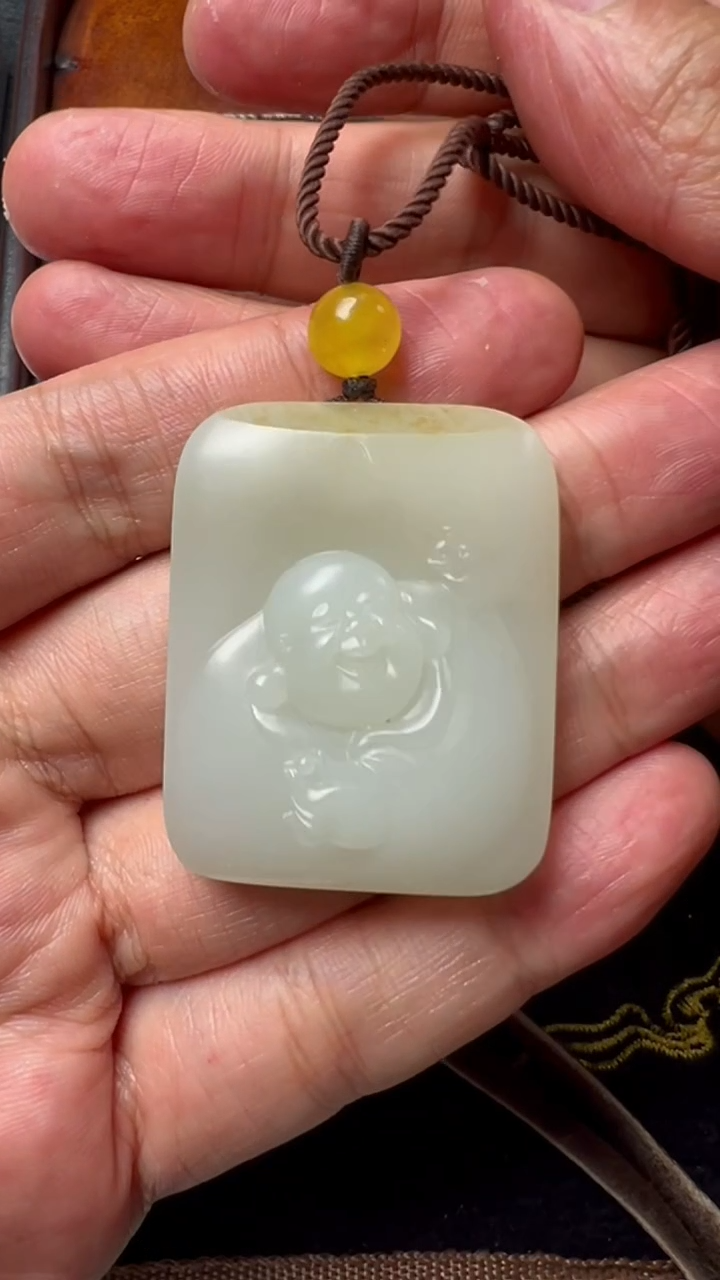 【闪购商品】和田玉吊坠(不含链)未镶嵌籽牌@@ZZAK118-029