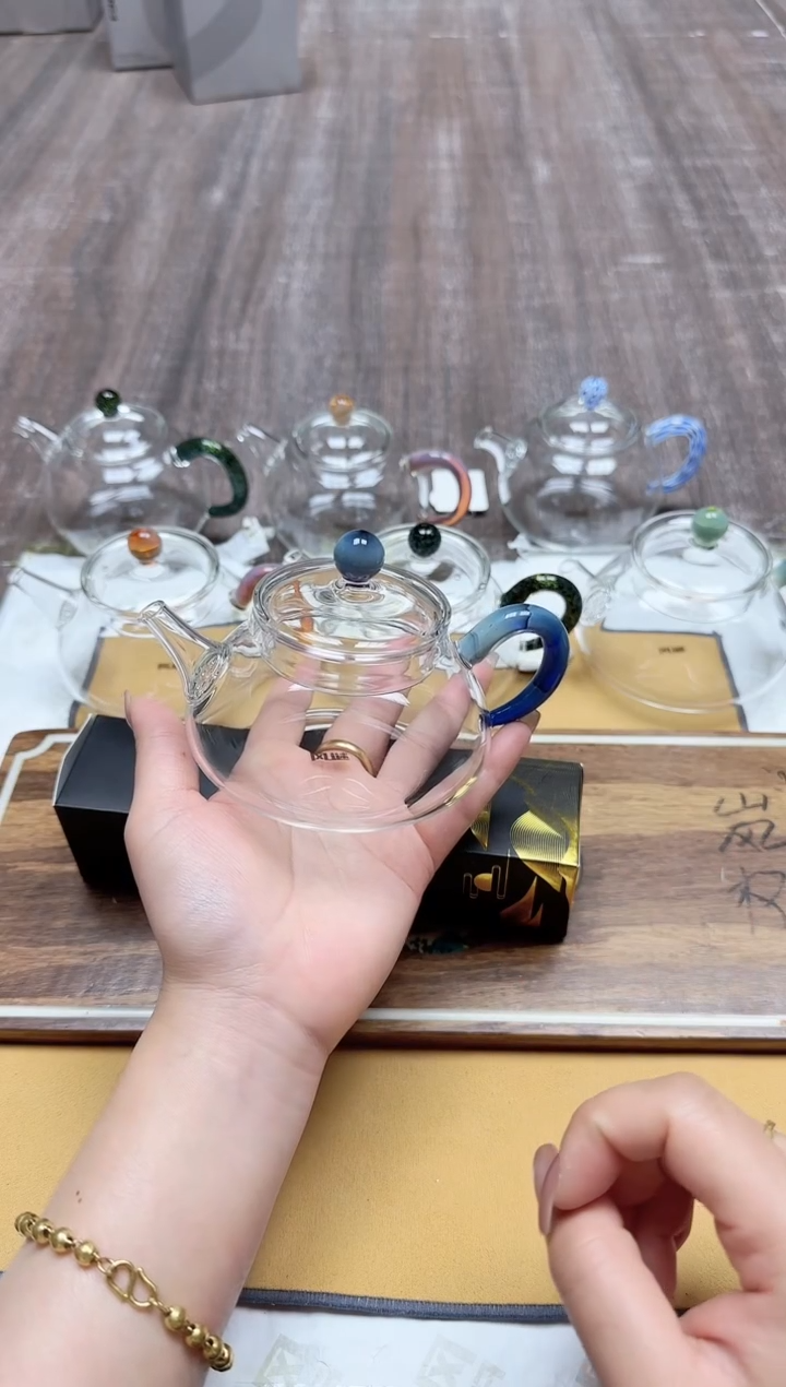 其他风谜喜乐壶凤玉雅蓝+茶巾