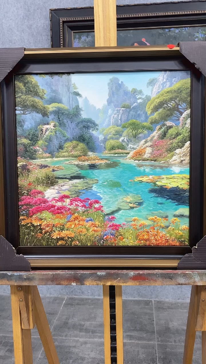 书法苏新老师油画作品福利分享