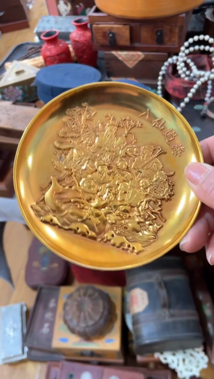 【闪购商品】摆件宫廷影视老旧工艺摆件