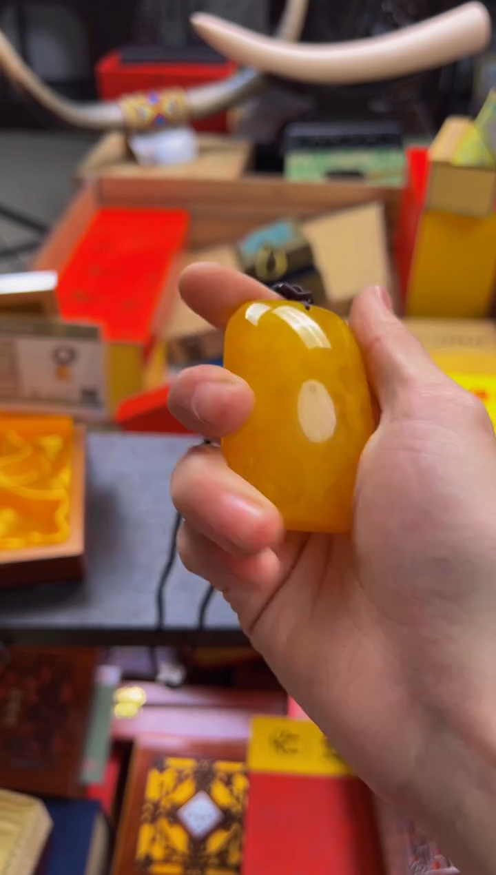 【闪购商品】蜜蜡裸石未镶嵌—————————————蜜蜡无事