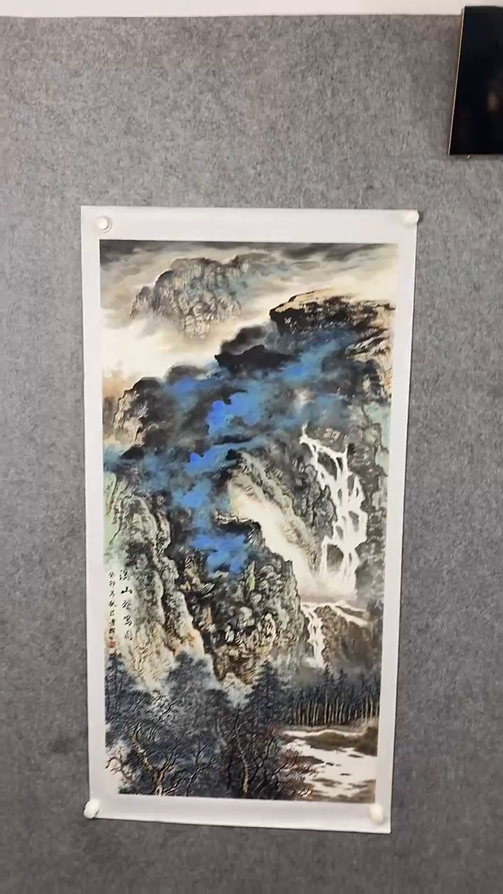 【闪购商品】国画绘画作品3平尺山水作品