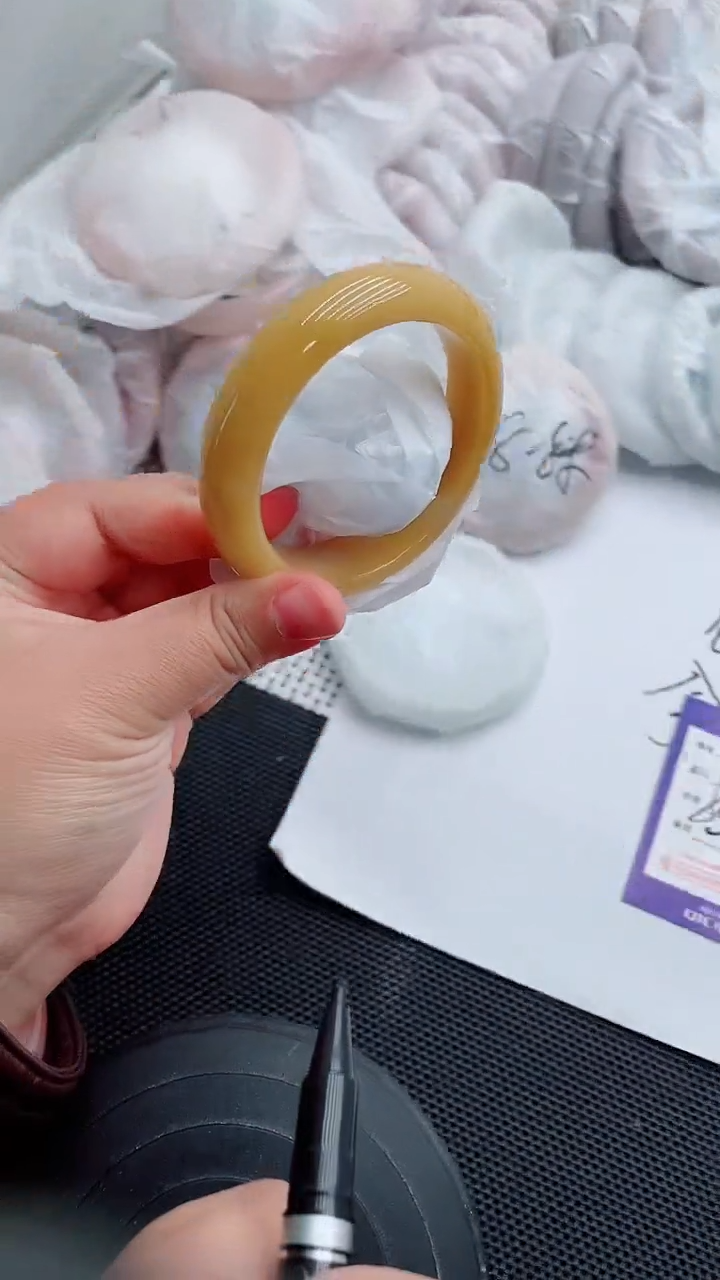 未镶嵌手镯石英质玉265-58-59