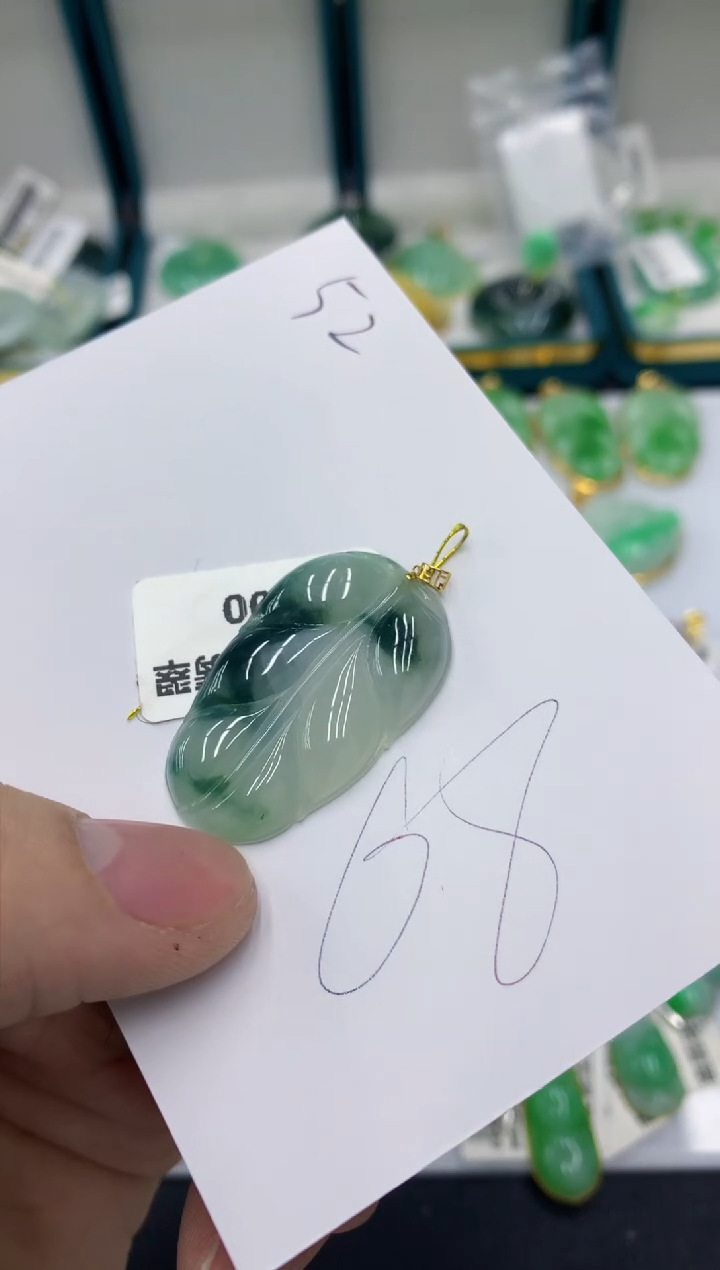 【闪购商品】翡翠颈饰18K金镶嵌1111111111