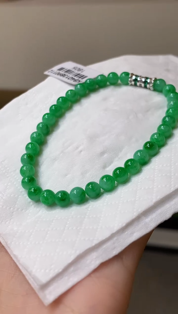 未镶嵌手串翡翠D60多样性发一件