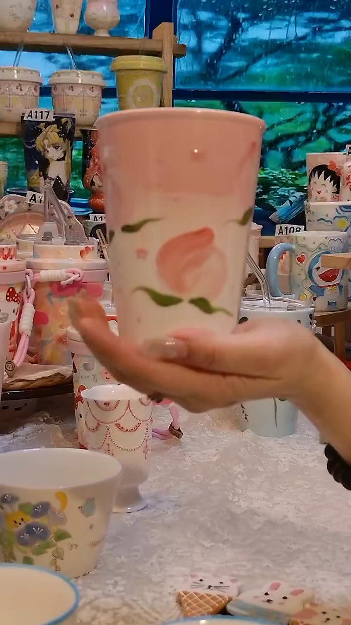 陶瓷景德镇手绘陶瓷杯