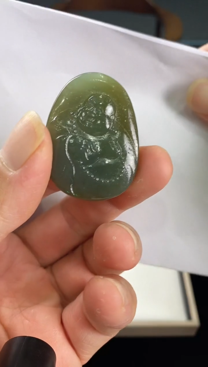 和田玉未镶嵌颈饰和田玉吊坠（多样性拍一发一）