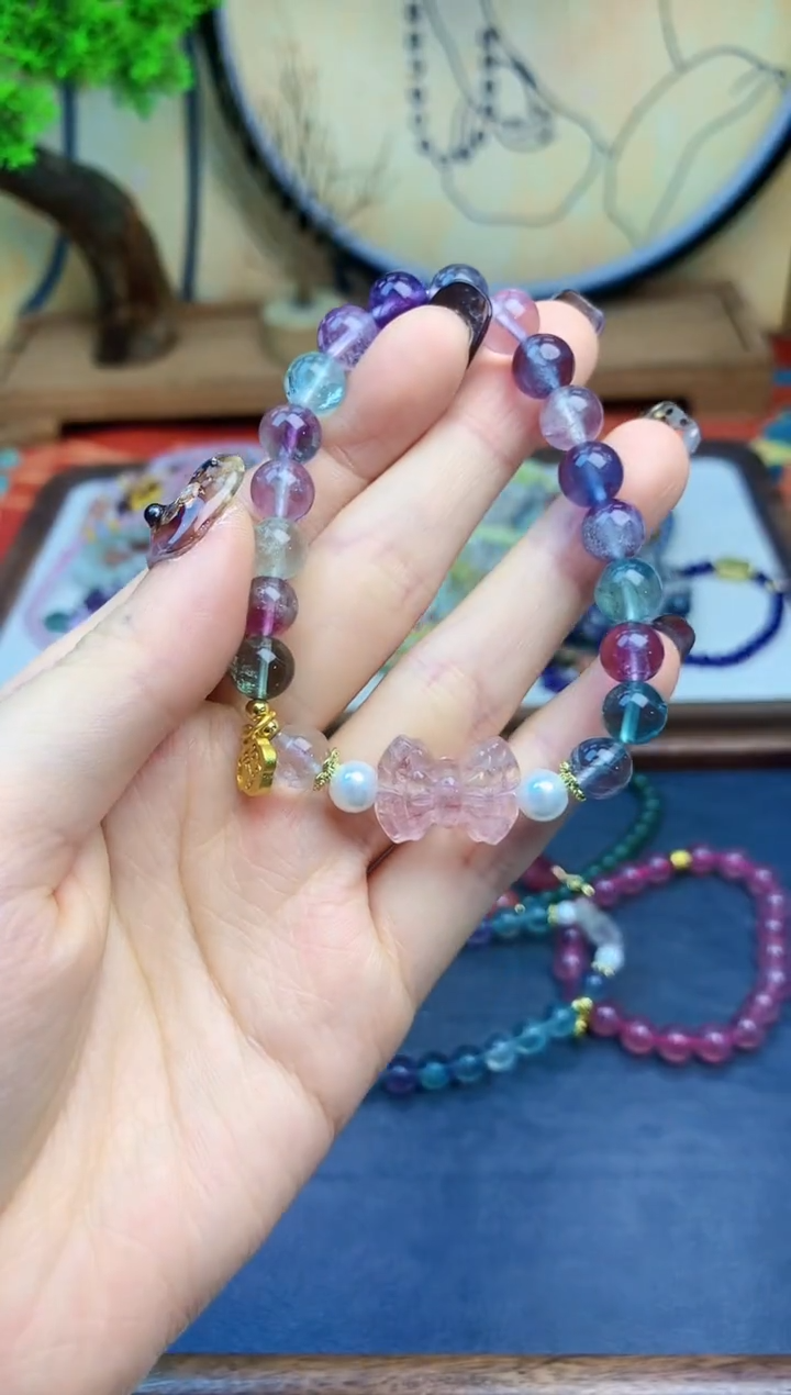 【闪购商品】萤石手链未镶嵌247手串