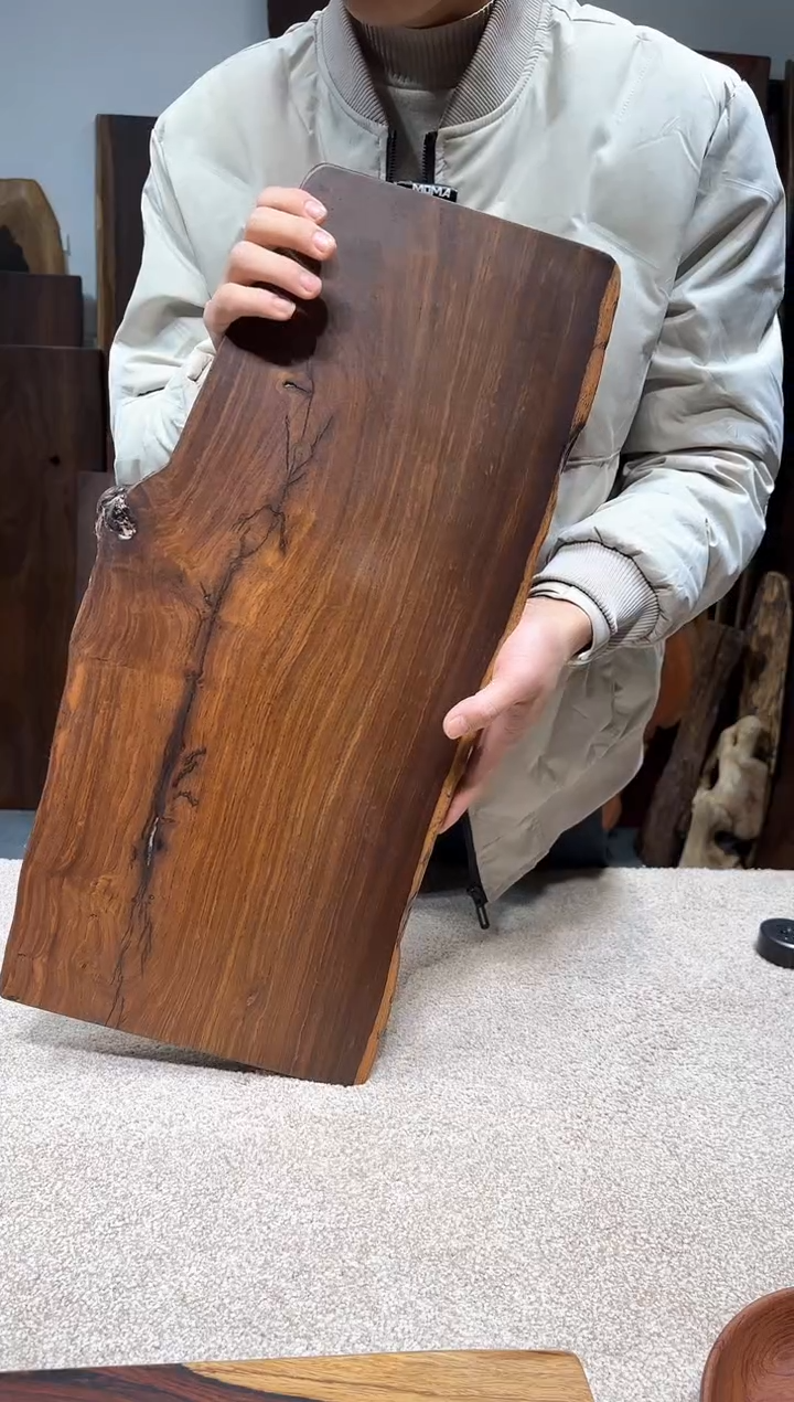 【闪购商品】风车木（黑檀木）尺寸60*28*2编号407