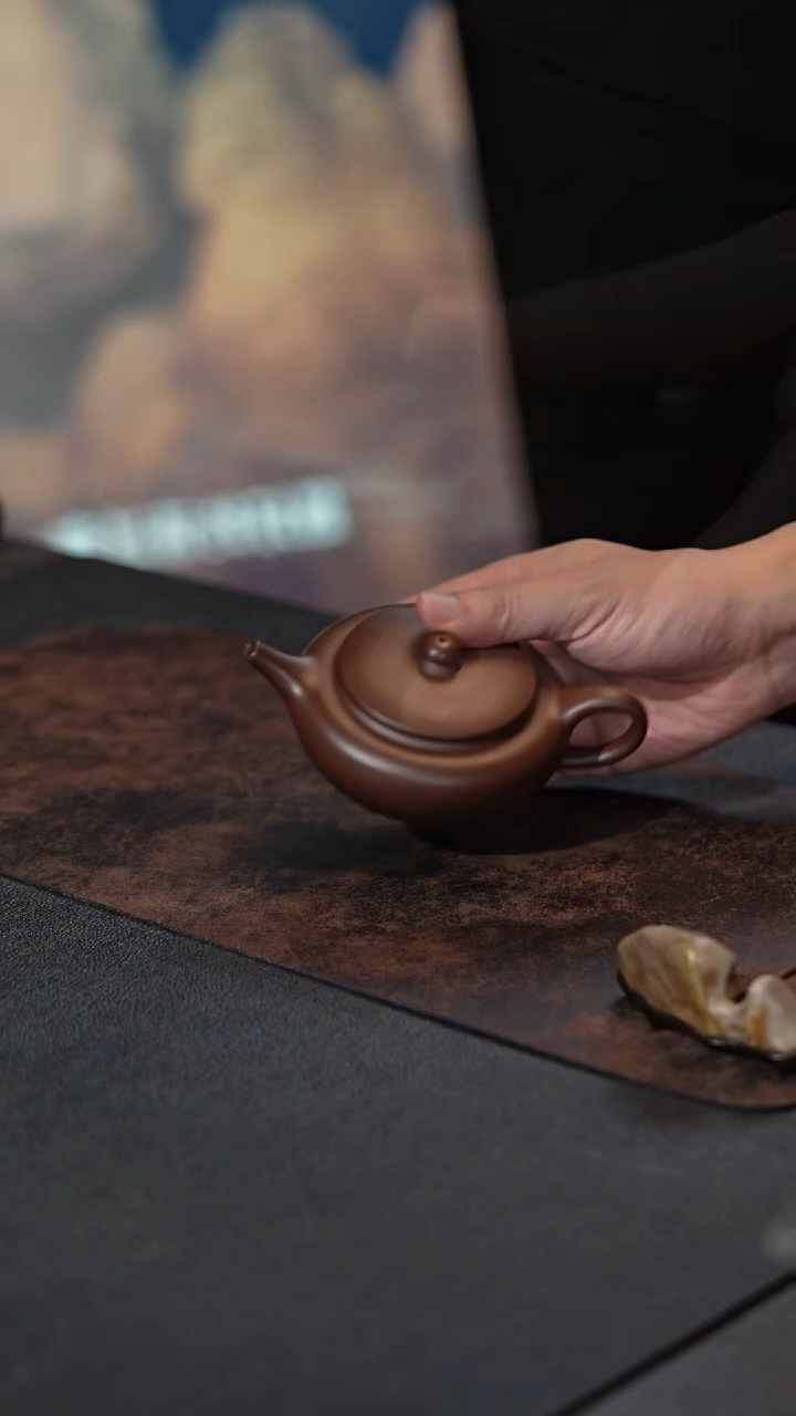 【闪购商品】紫泥茶壶紫泥全手扁晨