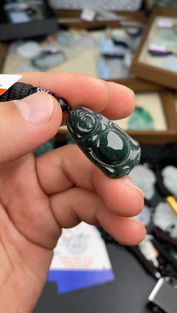 【闪购商品】翡翠颈饰未镶嵌  天然翡翠，一物一图